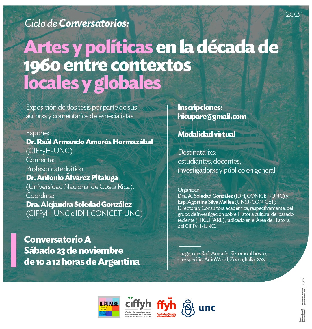 Ciclo de conversatorios: Artes y políticas en la década de 1960 entre ...