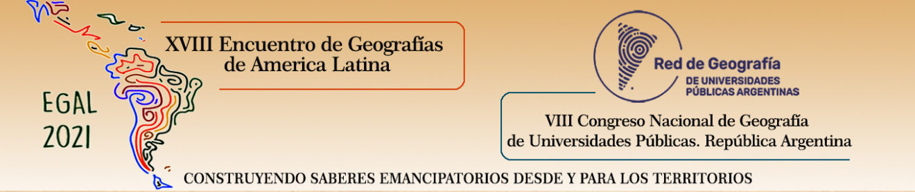 XVIII Encuentro de Geografías de América Latina EGAL Facultad de