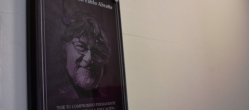 Juan Pablo Abratte, memoria y proyección de un maestro y militante político