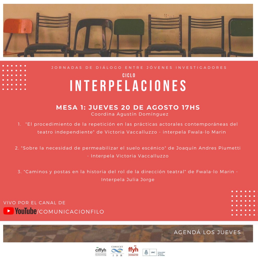 Ciclo Interpelaciones | Jornadas de diálogo entre jóvenes investigadorxs