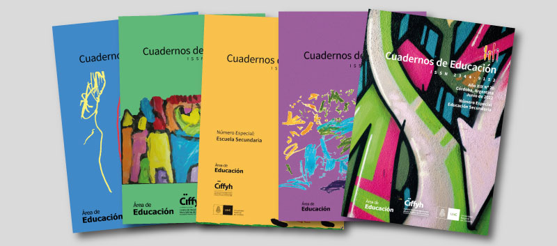 Nuevo número de la revista Cuadernos de Educación | Dossier: Procesos educativos y ampliación de derechos, a cuarenta años de la recuperación democrática