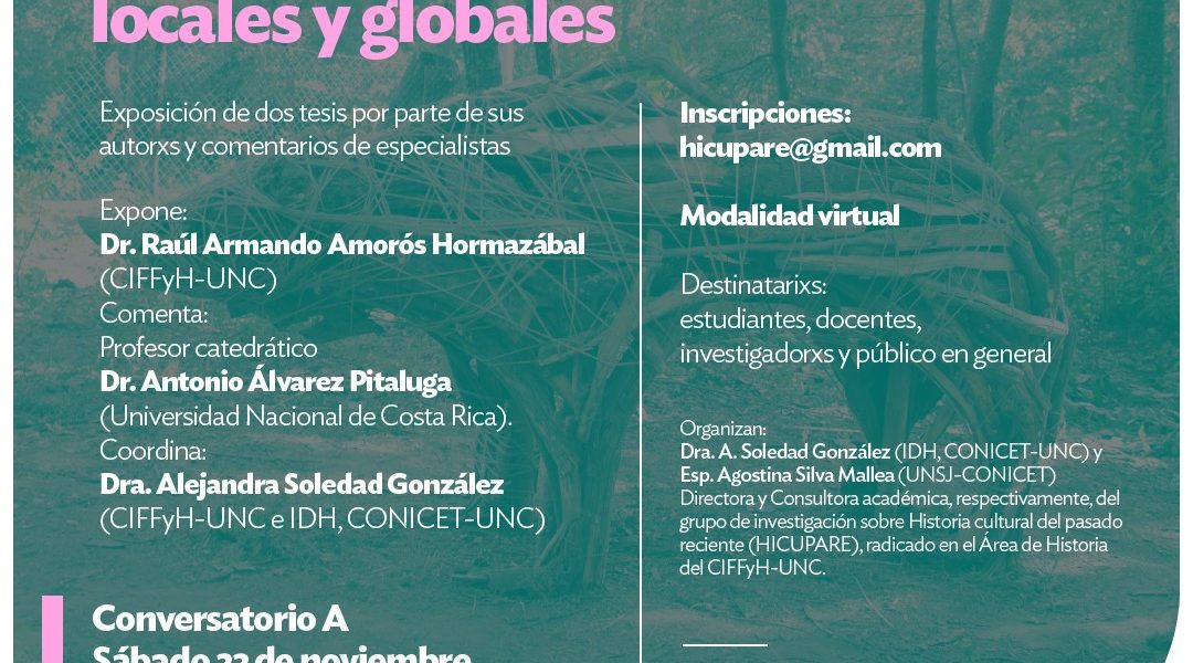 Ciclo de conversatorios: Artes y políticas en la década de 1960 entre ...