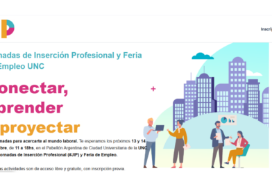 Jornadas de Inserción Profesional y Feria de Empleo UNC