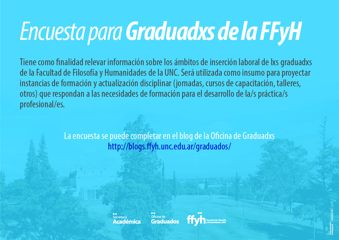 Encuesta para Graduadxs de la FFyH