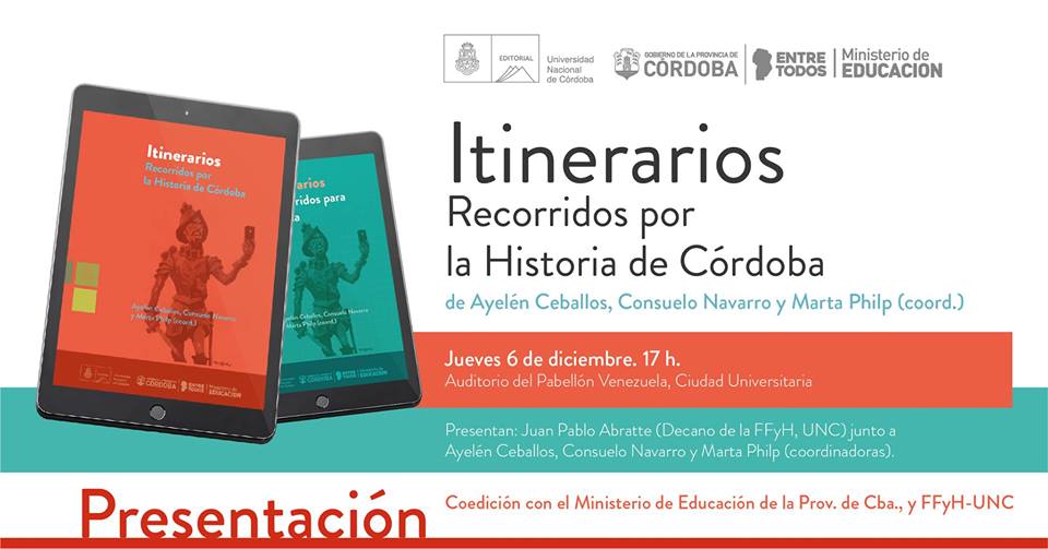Presentación del libro “Itinerarios. Recorridos por la Historia de Córdoba”