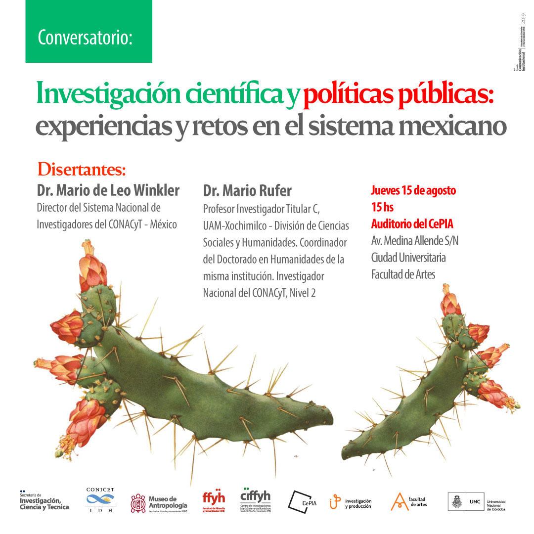 Conversatorio “Investigación científica y políticas públicas: experiencias y retos en el sistema mexicano”