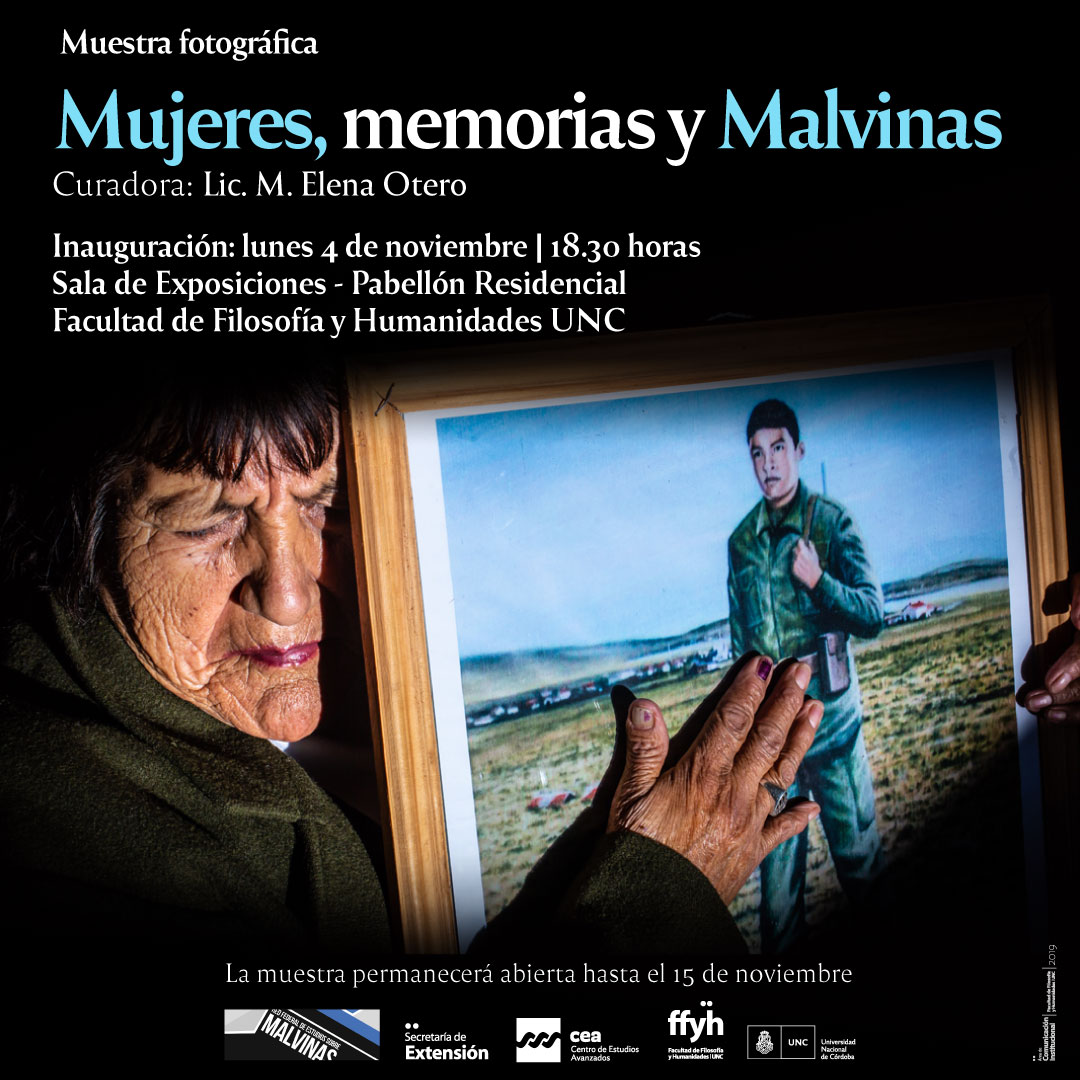 Inauguración de la muestra fotográfica “Mujeres, memorias y Malvinas”