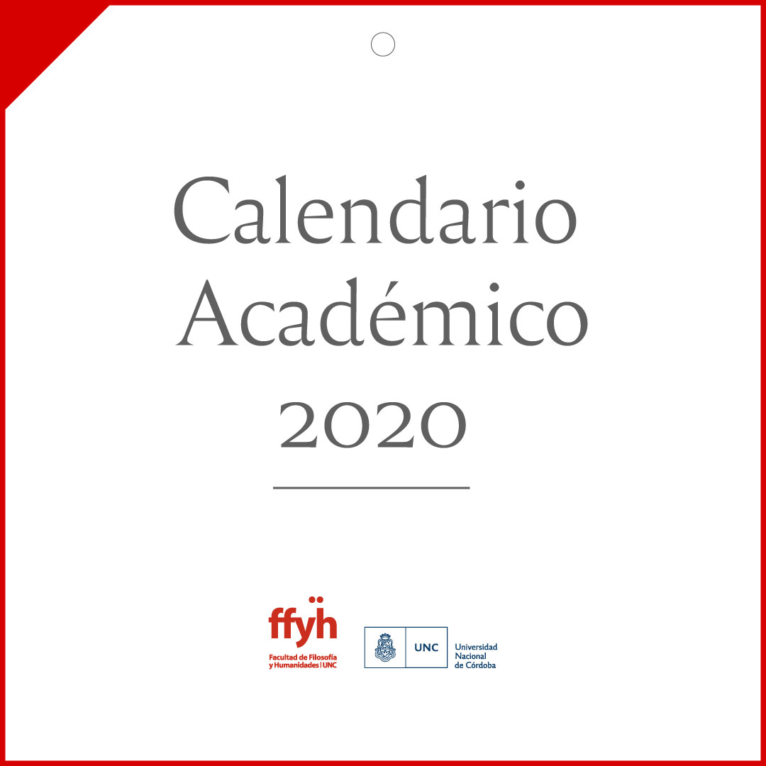 Se modificó el Calendario Académico 2020