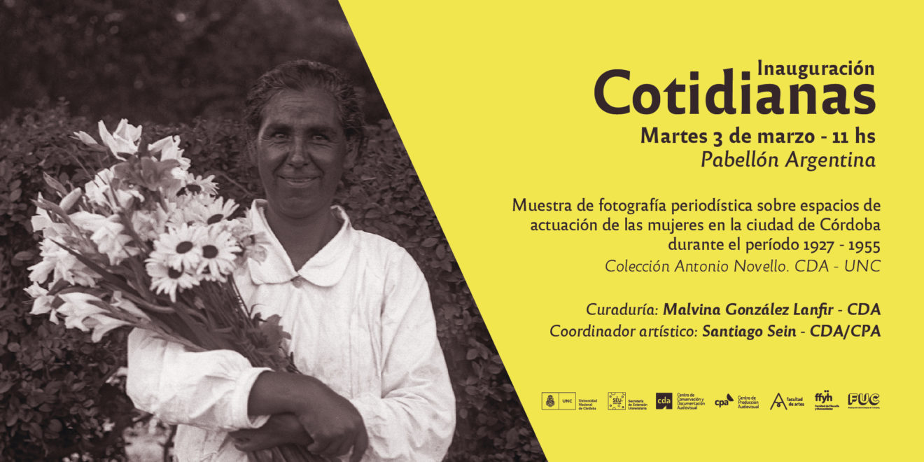 COTIDIANAS | Inauguración y muestra fotográfica de la colección Antonio Novello en el Pabellón Argentina