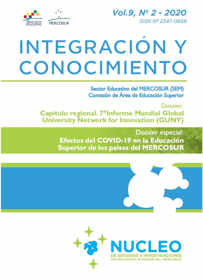 Nuevo número de la Revista “Integración y Conocimiento” del Núcleo de Estudios e Investigaciones en Educación Superior del MERCOSUR