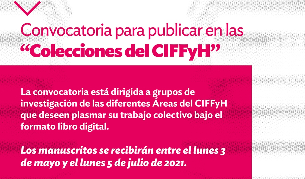 Convocatoria para publicación digital en Colecciones del CIFFyH