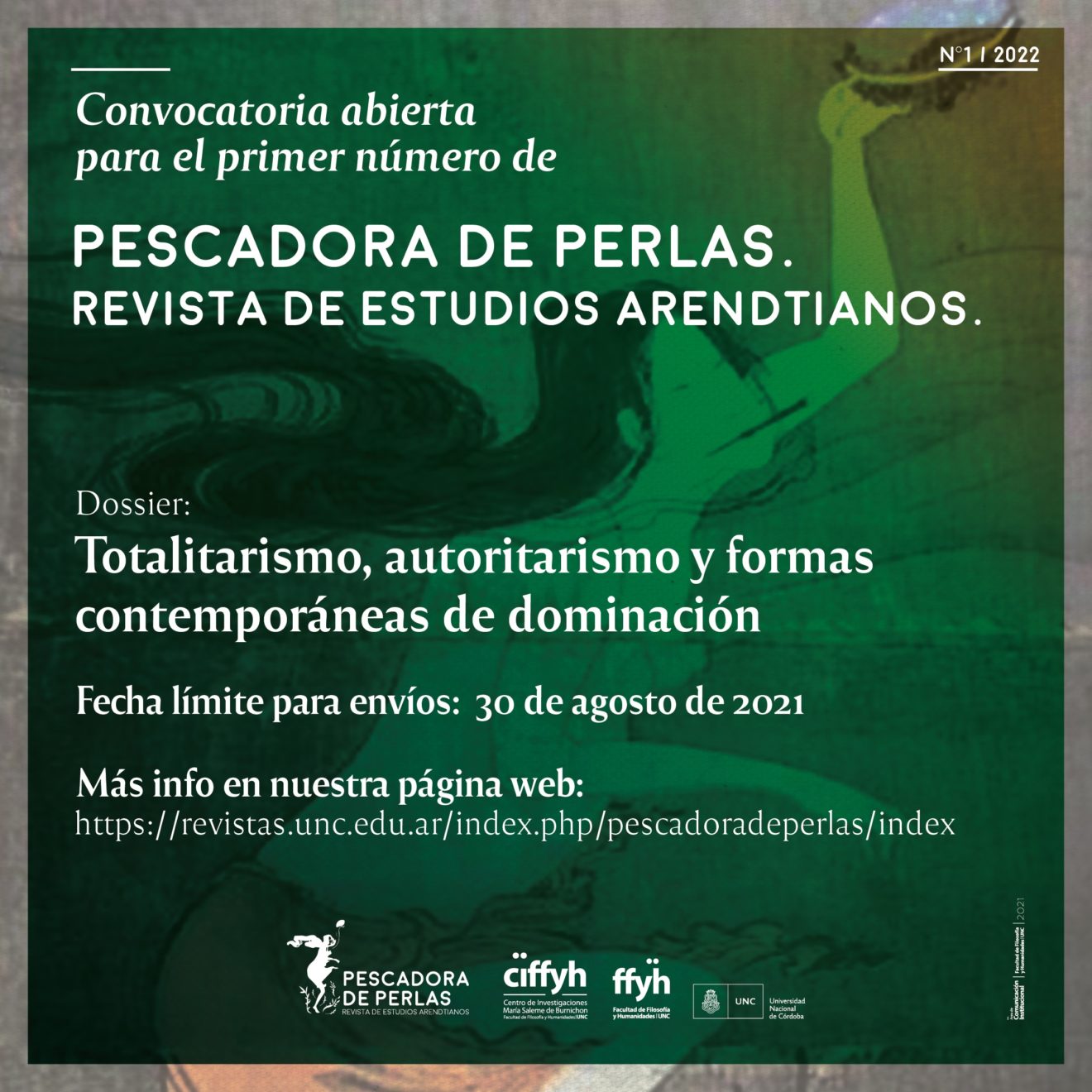 Lanzamiento de “Pescadora de perlas. Revista de estudios arendtianos”
