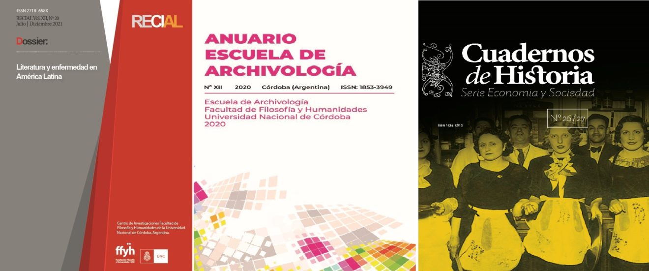 Tres revistas de la FFyH fueron incorporadas al Núcleo Básico de Revistas Científicas Argentinas