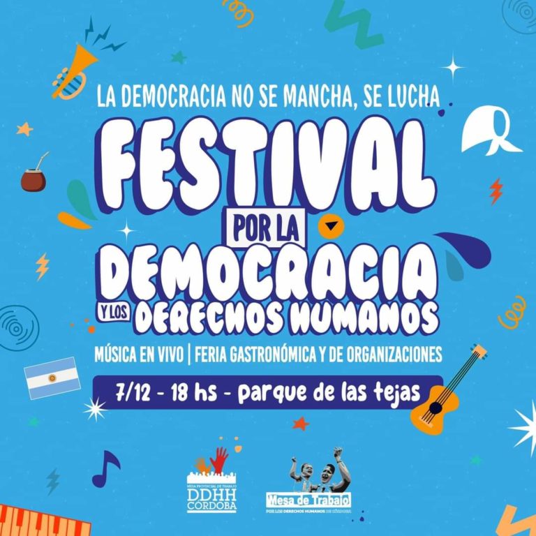 ¡Festival por la Democracia y Derechos Humanos!