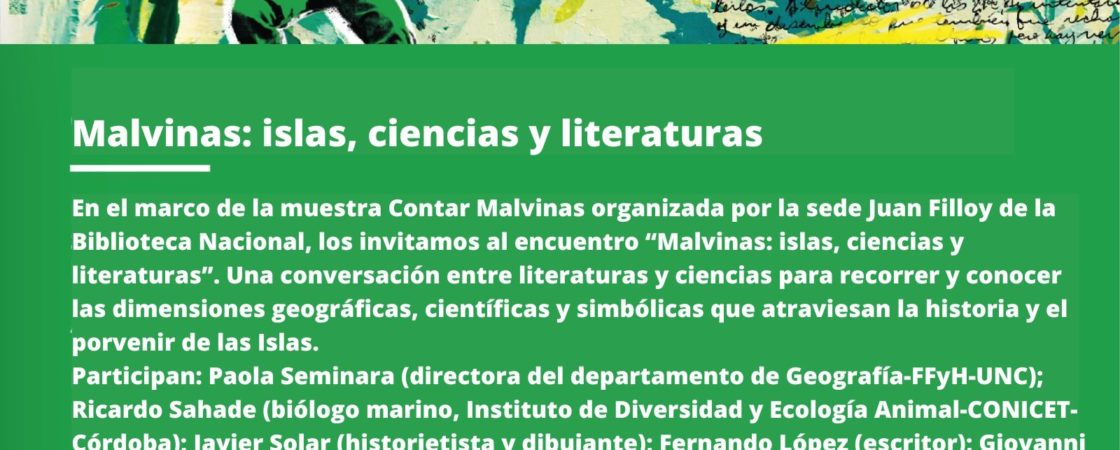 Malvinas: islas, ciencias y literaturas