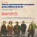 Conversatorio «Entre la experimentación y la censura: poetas chilenas de los ’80»