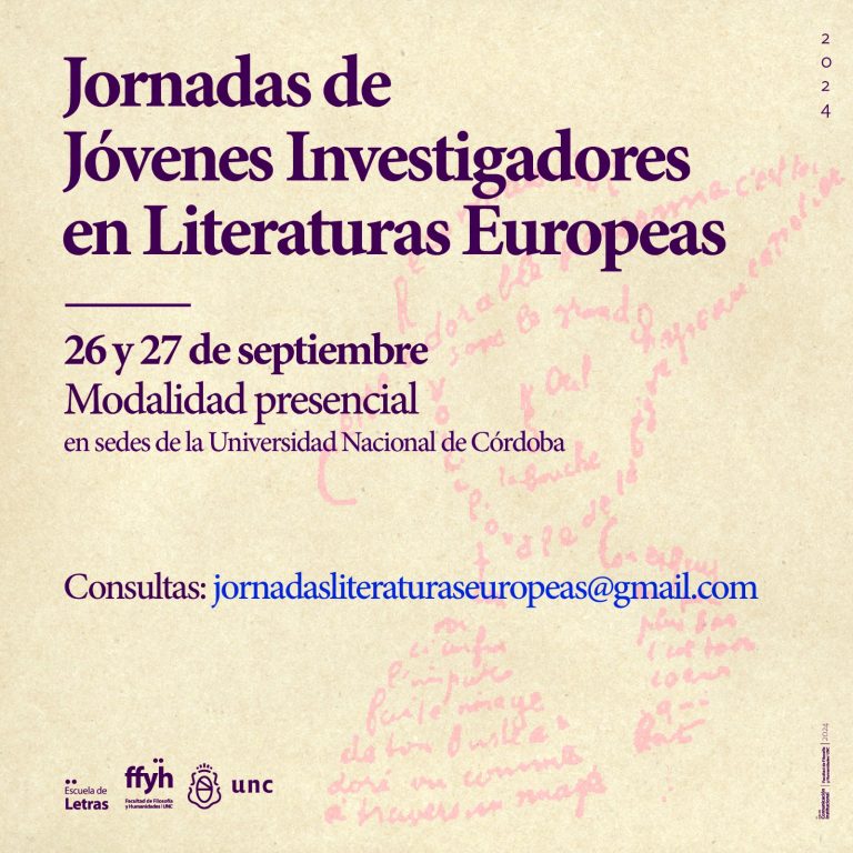 Jornadas de Jóvenes Investigadores en Literaturas Europeas