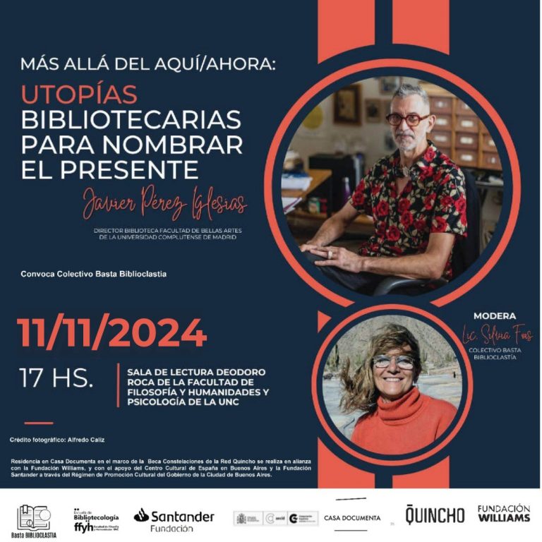 Más allá del aquí/Ahora: Utopías bibliotecarias para nombrar el presente