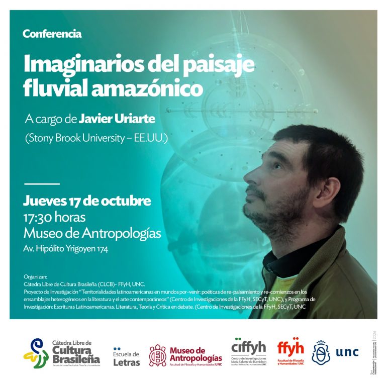 Conferencia “Imaginarios del paisaje fluvial amazónico”