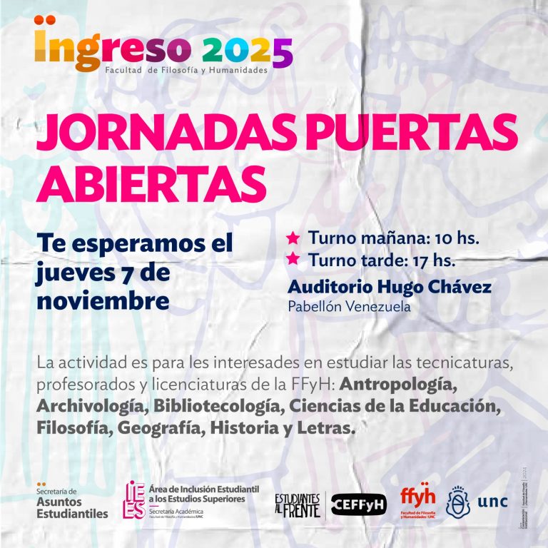 Jornadas de Puertas Abiertas en la FFyH