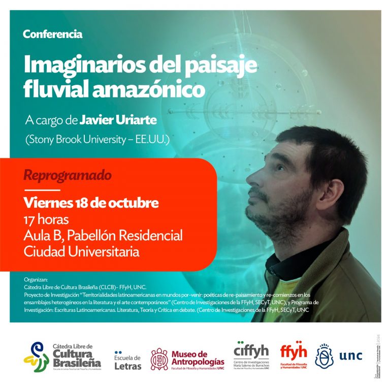 Conferencia “Imaginarios del paisaje fluvial amazónico”