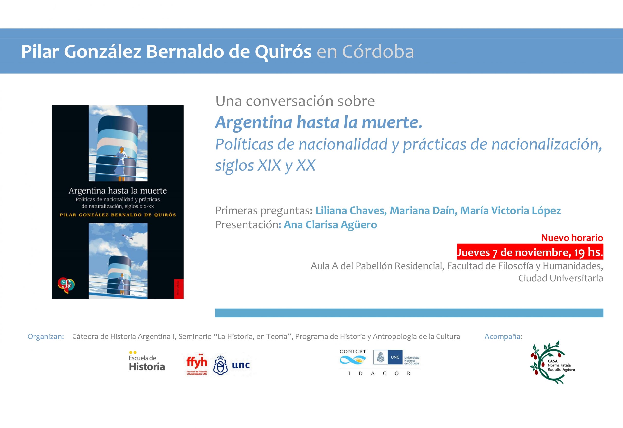 Pilar González Bernaldo de Quirós en Córdoba