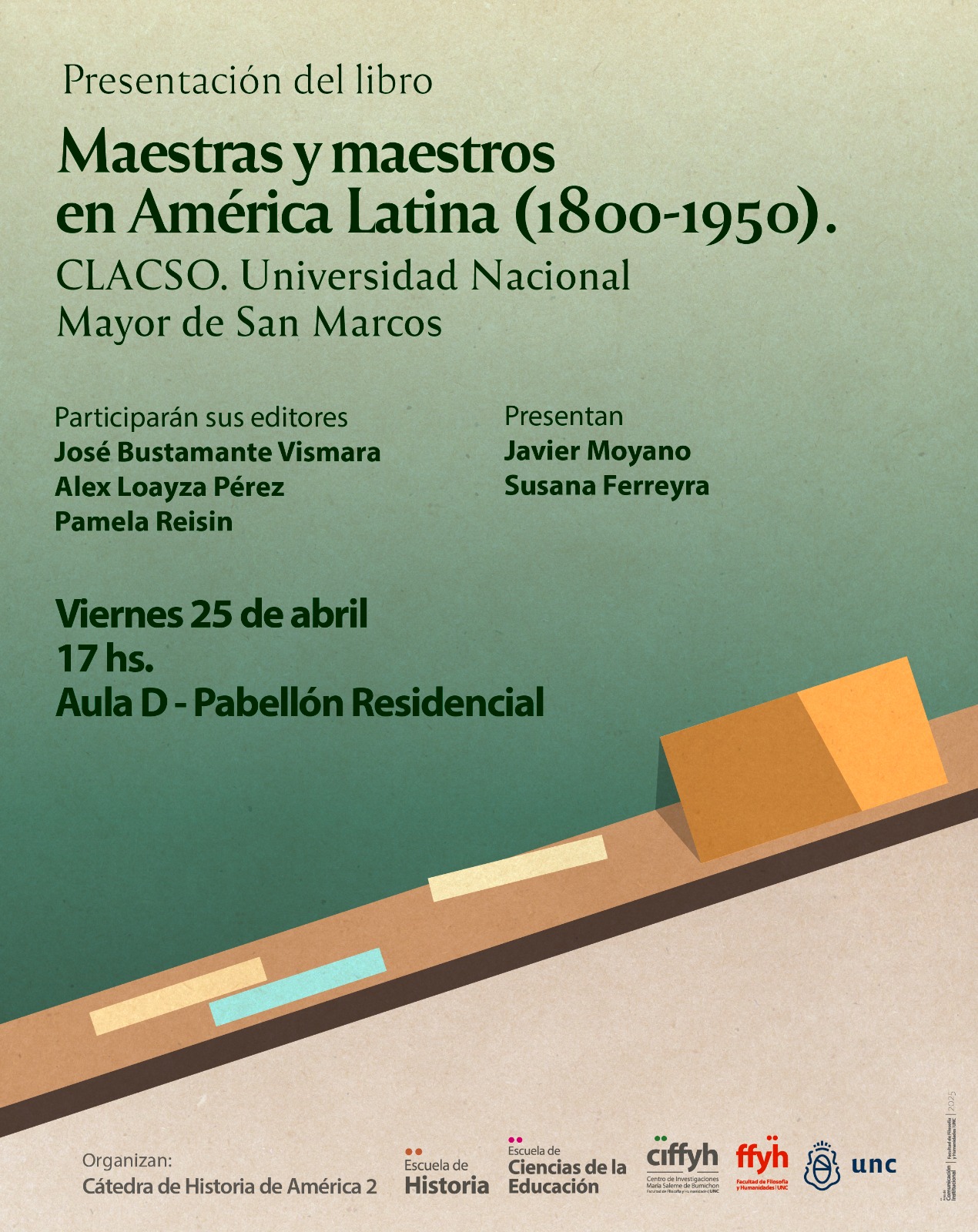 Conversatorio y presentación del libro «Maestras y Maestros en América Latina (1800-1950)» (CLACSO – UNMSM)